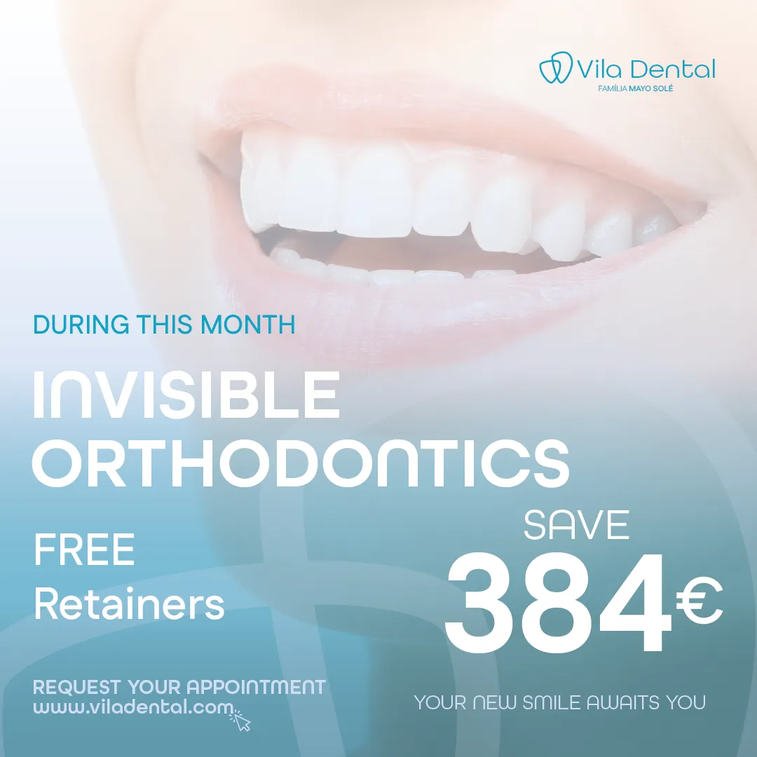 Invisible orthodontics promotion